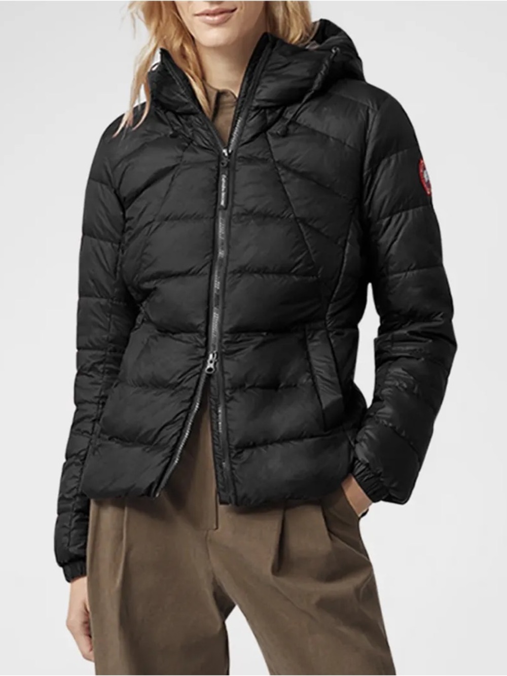 Canada Goose Women's Abbott Hoody Jacket Black Small